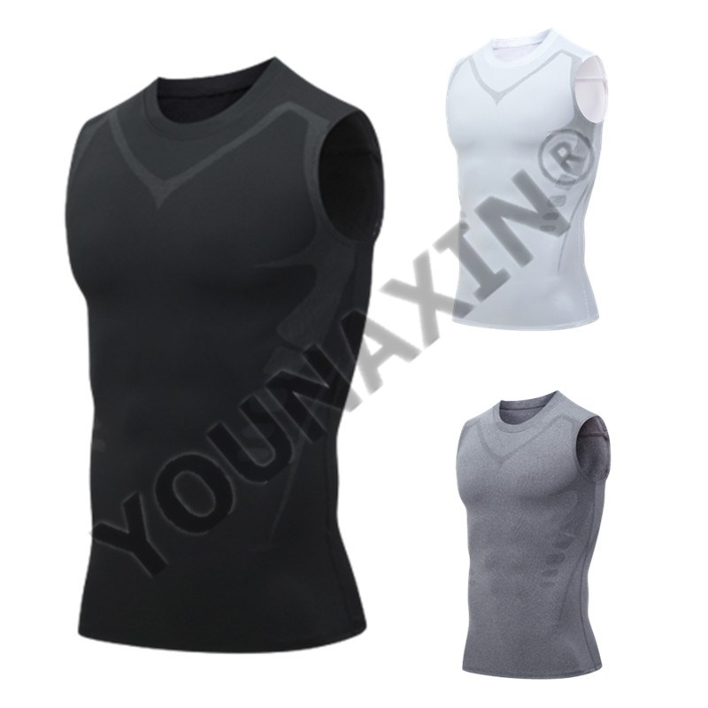 3 Pieces Men's Sleeveless T-Sh - Summer Gym Clothing review and price