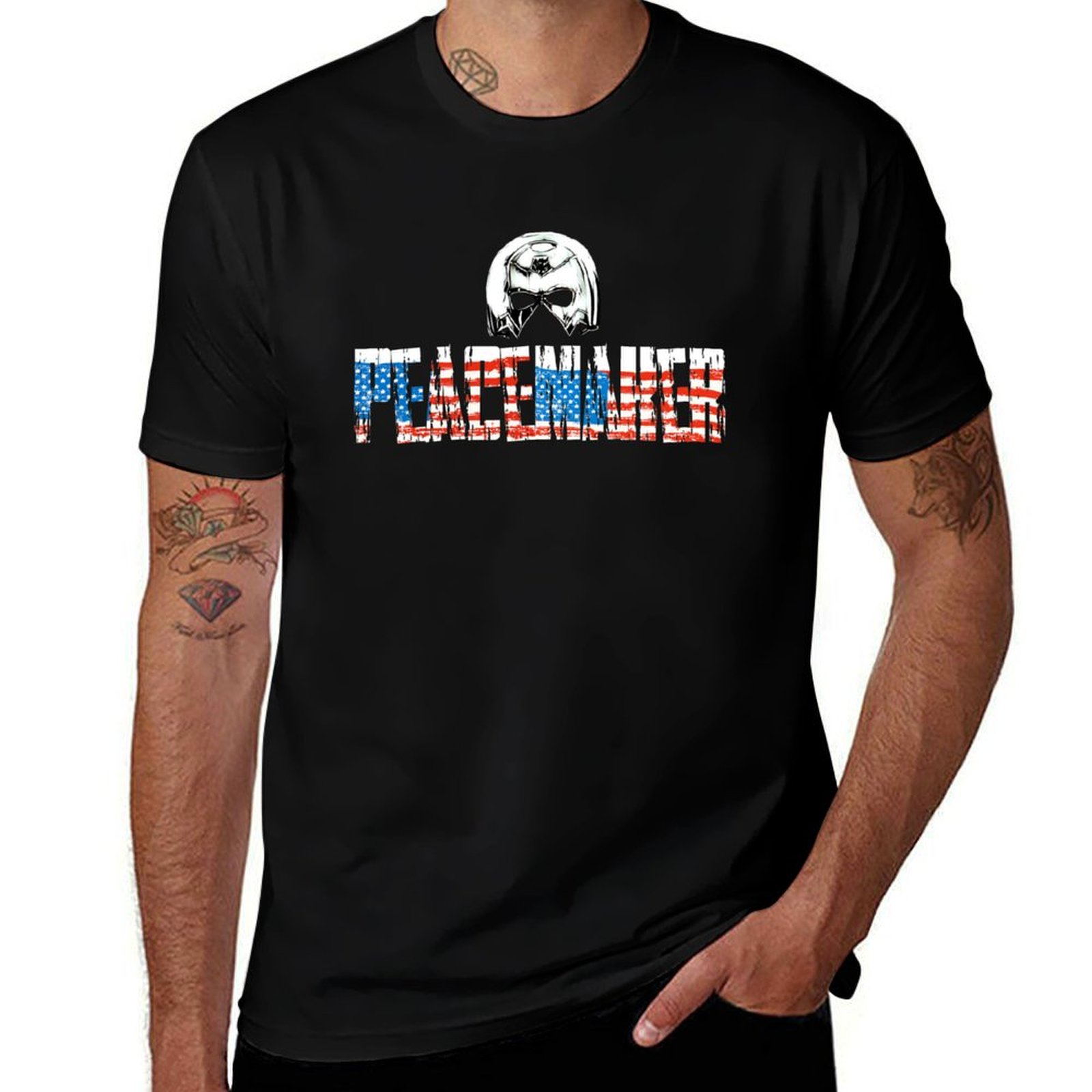 Peacemaker emblem with the ima - Summer Clothing Images review and price