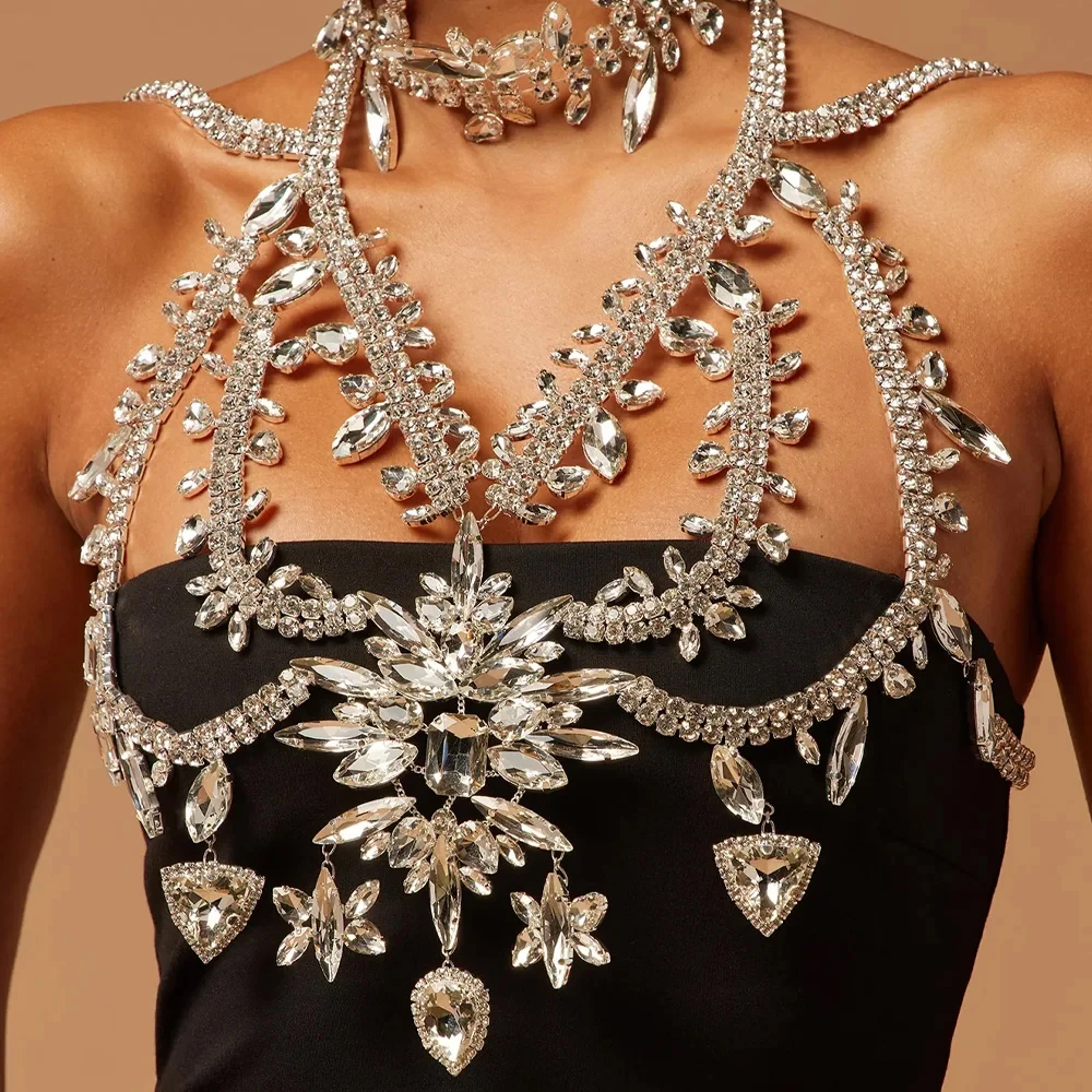 Summer Exaggerated Crystal Bra - Summer Clothing Gifts review and price