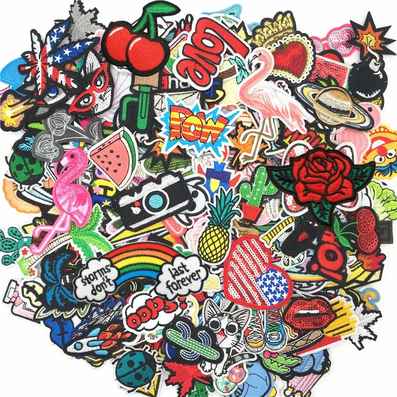 30PCS/lot Embroidery Patches M - Summer Clothing Pictures review and price