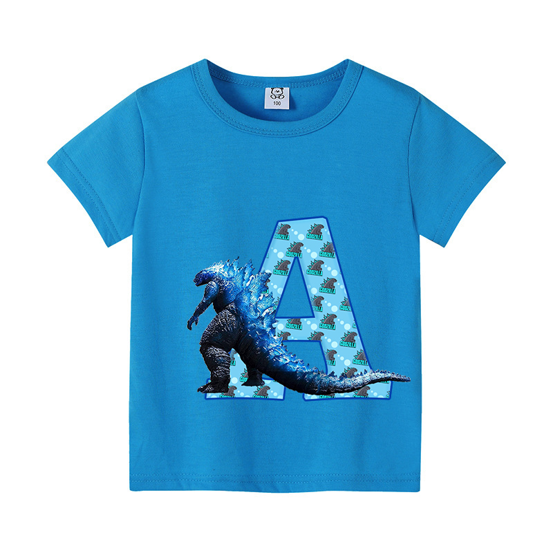 Godzillas Children T Shirt Boy - Summer Clothing Gifts review and price