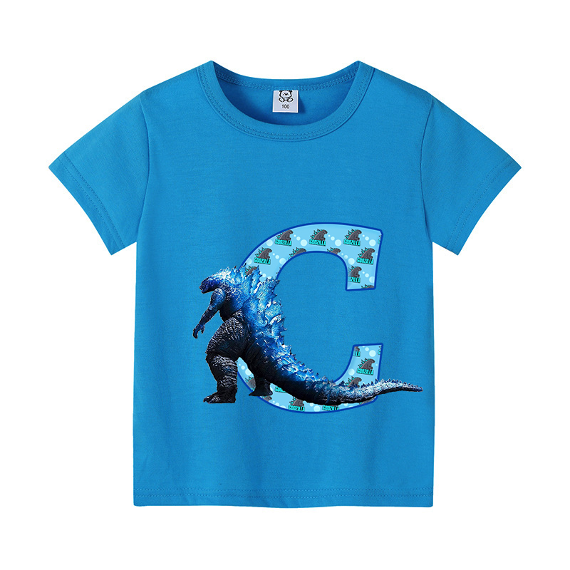 Godzillas Children T Shirt Boy - Summer Clothing Gifts review and price
