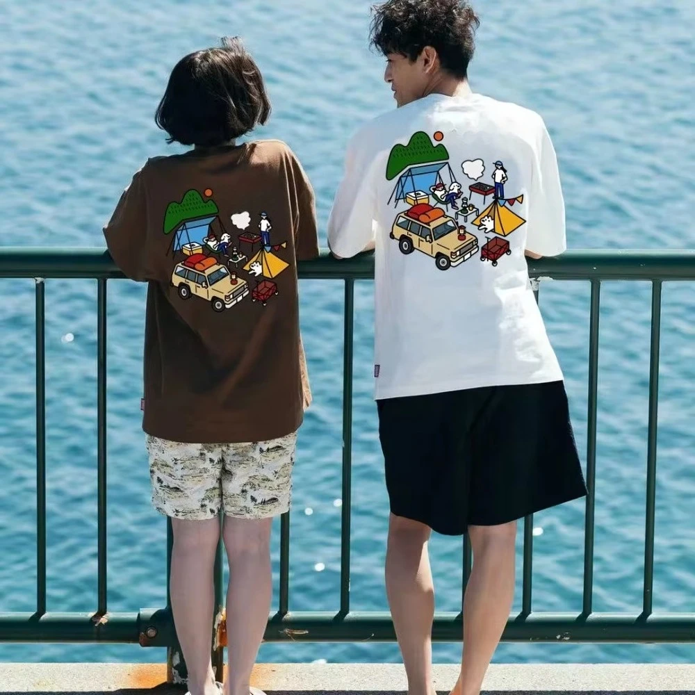 Summer New Listing T-shirt Col - Summer Clothing List review and price