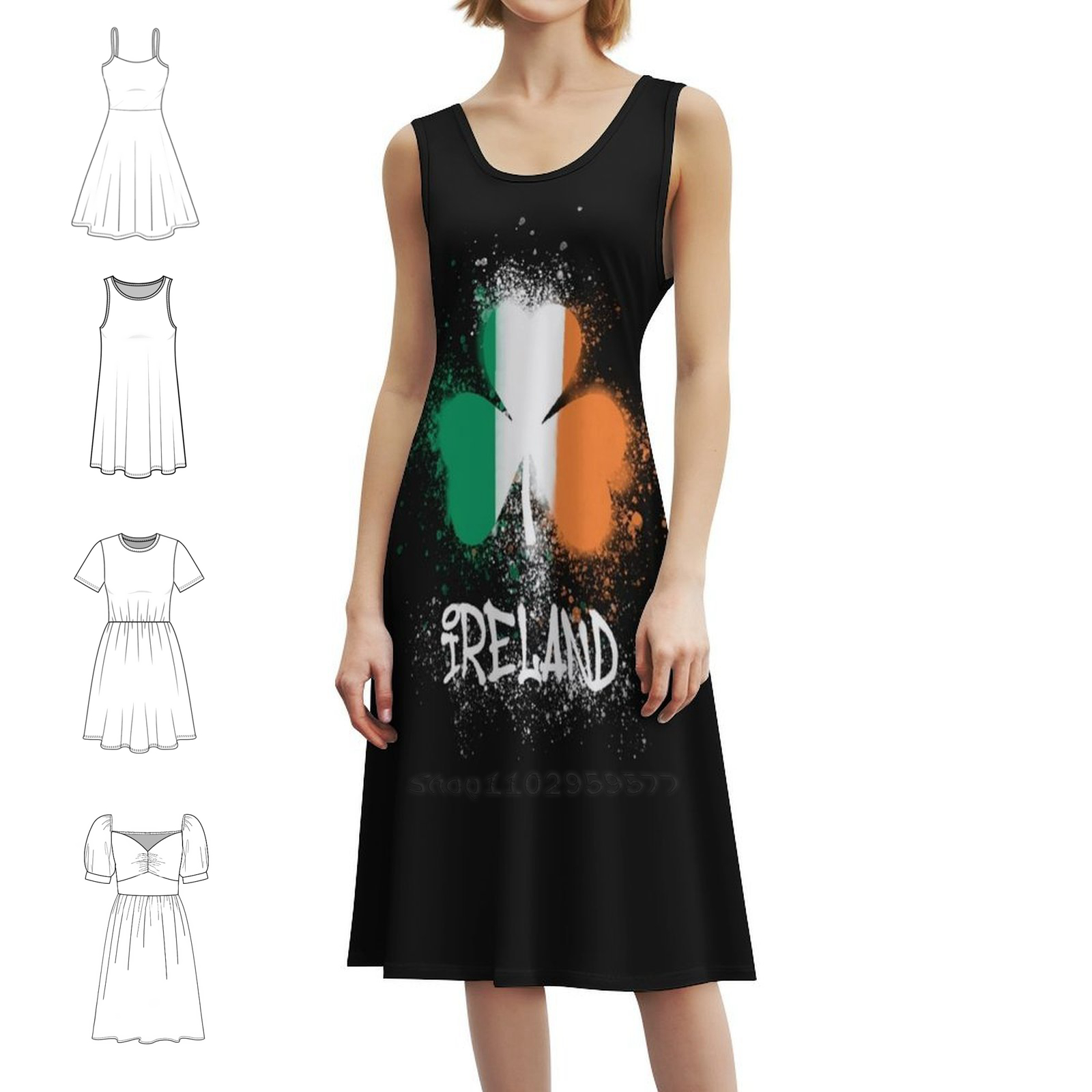 Day Ireland Clover Shamrock Wo - Ireland Summer Clothing review and price